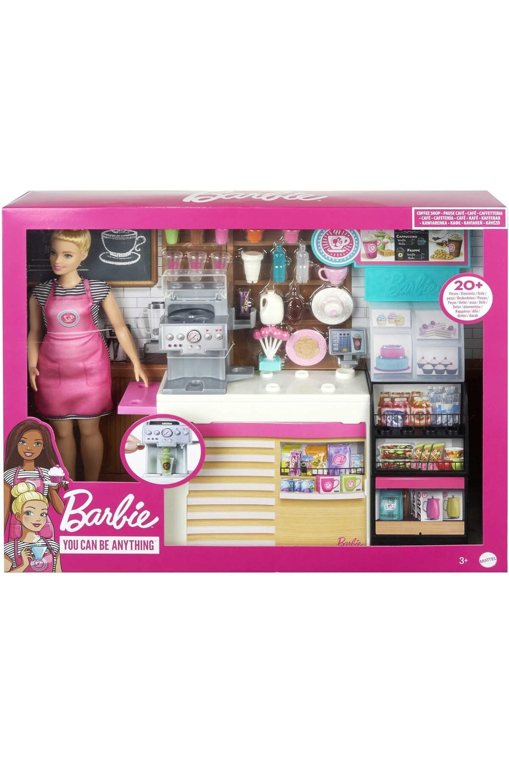 Barbie Bf Market Gmw03 Nin Kahve Dükkanı Oyun Seti