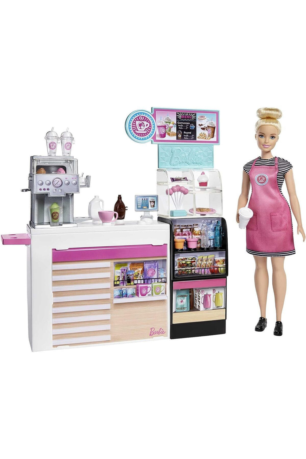 Barbie Bf Market Gmw03 Nin Kahve Dükkanı Oyun Seti