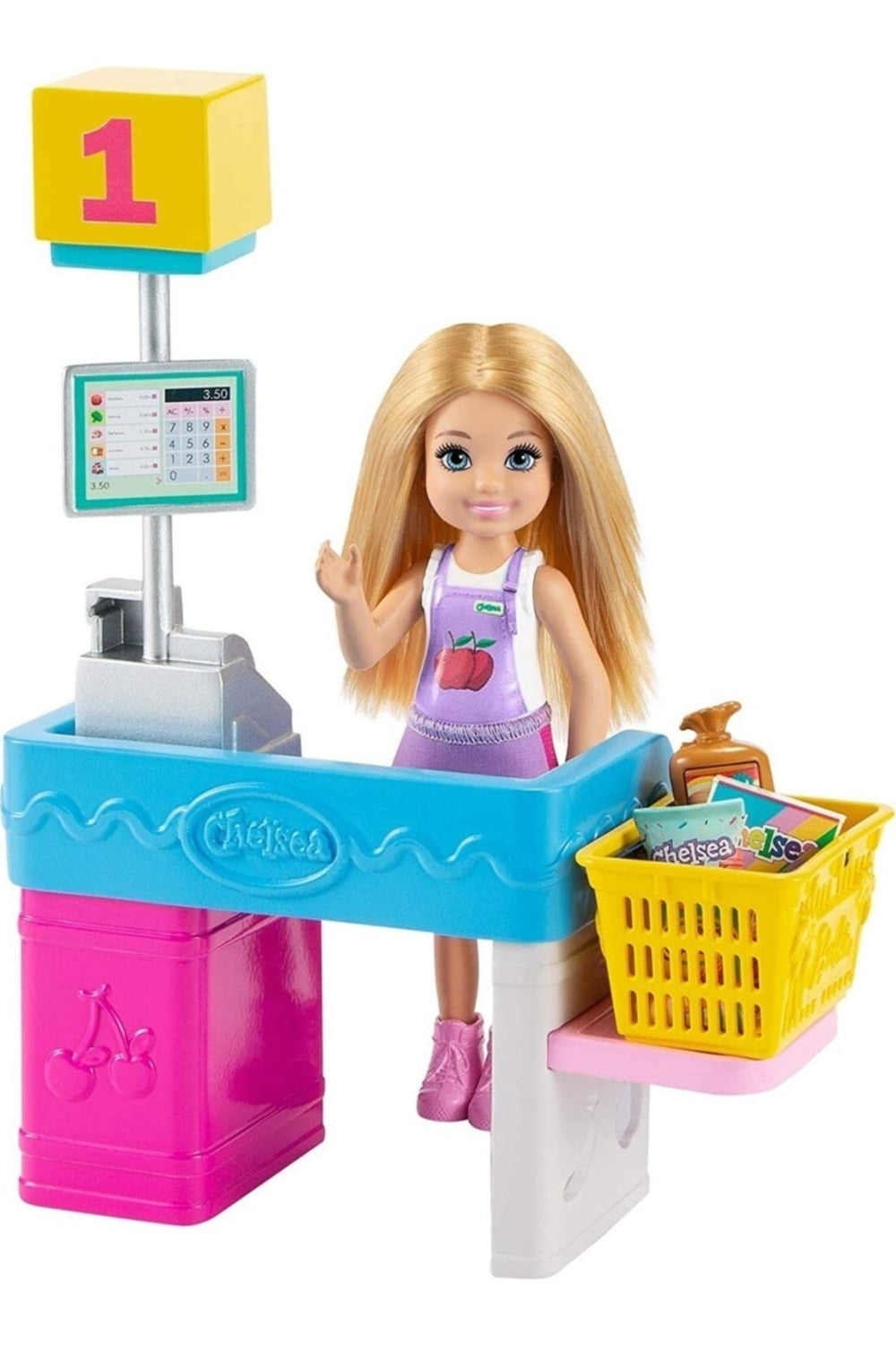 Barbie Chelsea Meslekleri Öğreniyor Market Çalışanı Chelsea Ve Oyun Seti Gtn67