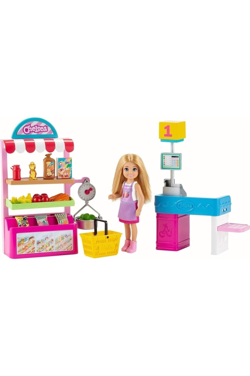 Barbie Chelsea Meslekleri Öğreniyor Market Çalışanı Chelsea Ve Oyun Seti Gtn67