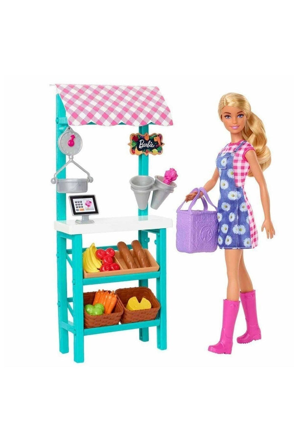 Barbie Çiftçi Pazarı Oyun Seti Hcn22