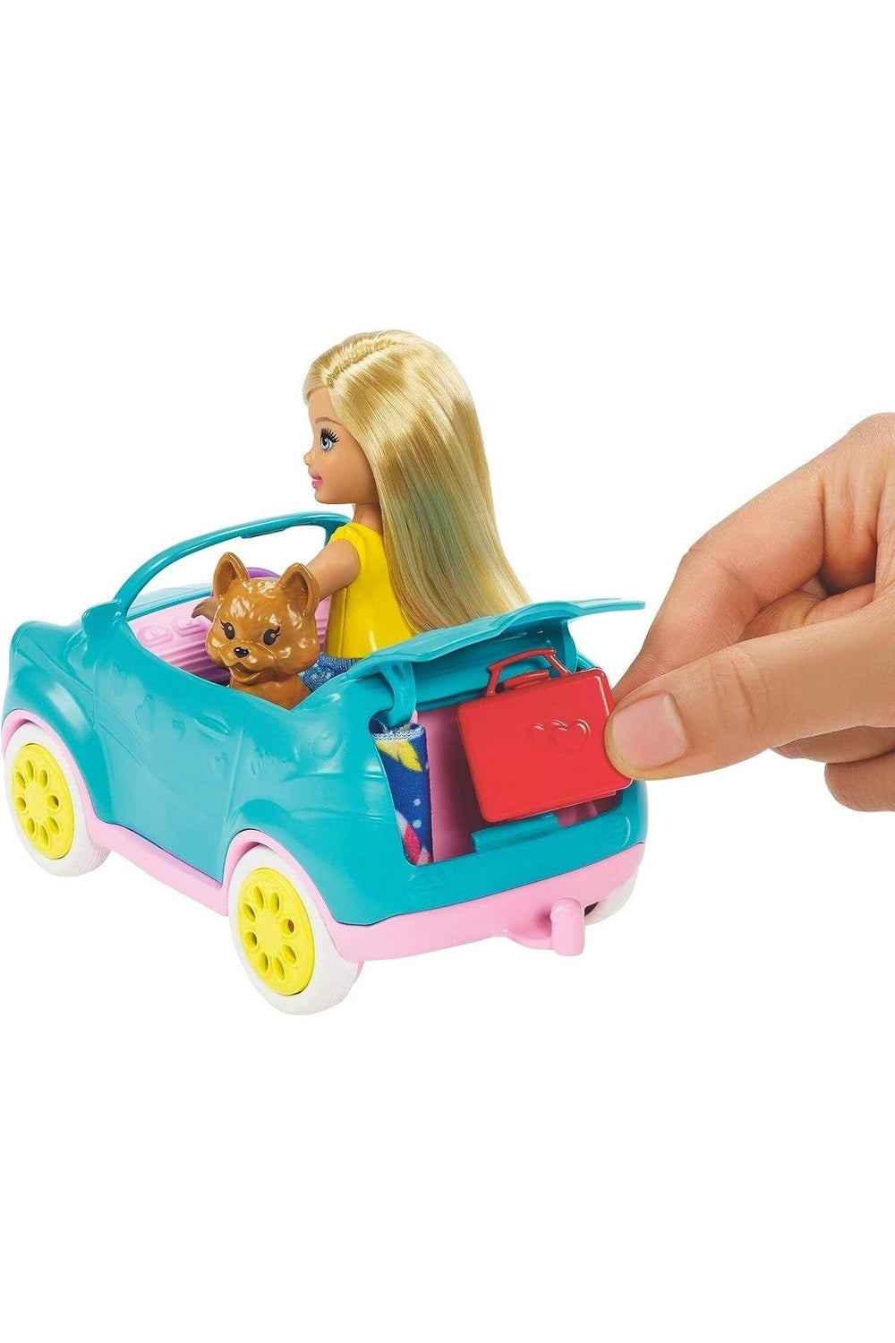 Barbie Club Chelsea Karavanı Oyun Seti, Chelsea'nin Yavru Köpeği Ve Aksesuarlar Fxg90