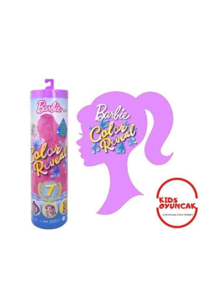 Barbie Colour Reveal Renk Değiştiren Işıltılı Bebekler - Gwc55