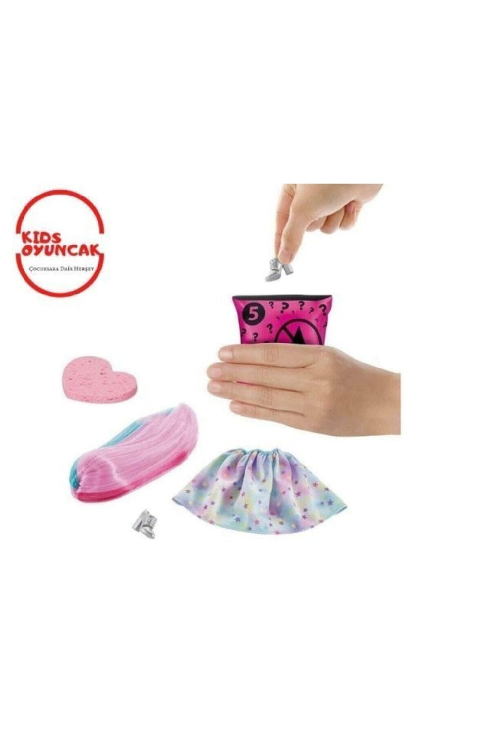 Barbie Colour Reveal Renk Değiştiren Işıltılı Bebekler - Gwc55