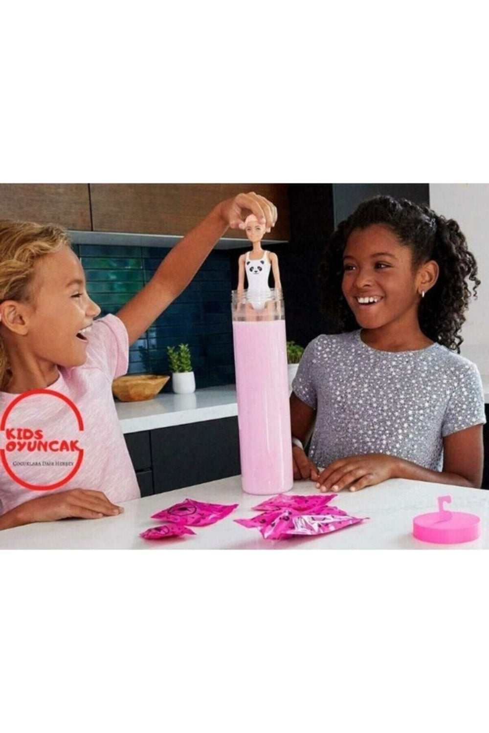 Barbie Colour Reveal Renk Değiştiren Işıltılı Bebekler - Gwc55