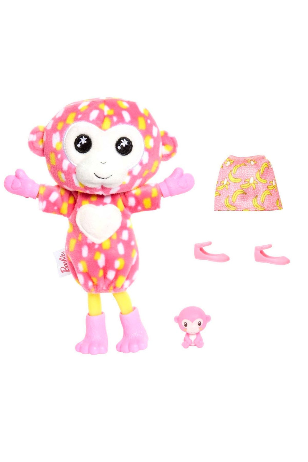 Barbie Cutie Reveal Bebekler Chelsea Tropikal Orman Serisi HKR12-HKR14 Maymun