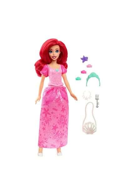 Barbie Disney Prenses Ariel Ve Aksesuarları Oyun Seti Hlx34
