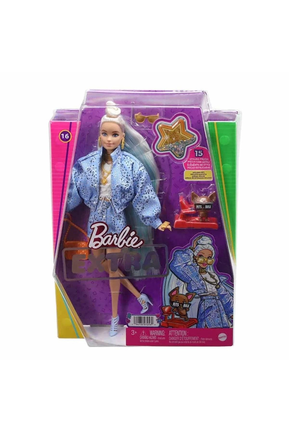 Barbie Ekstra Bebek Ve Aksesuarları Hhn08