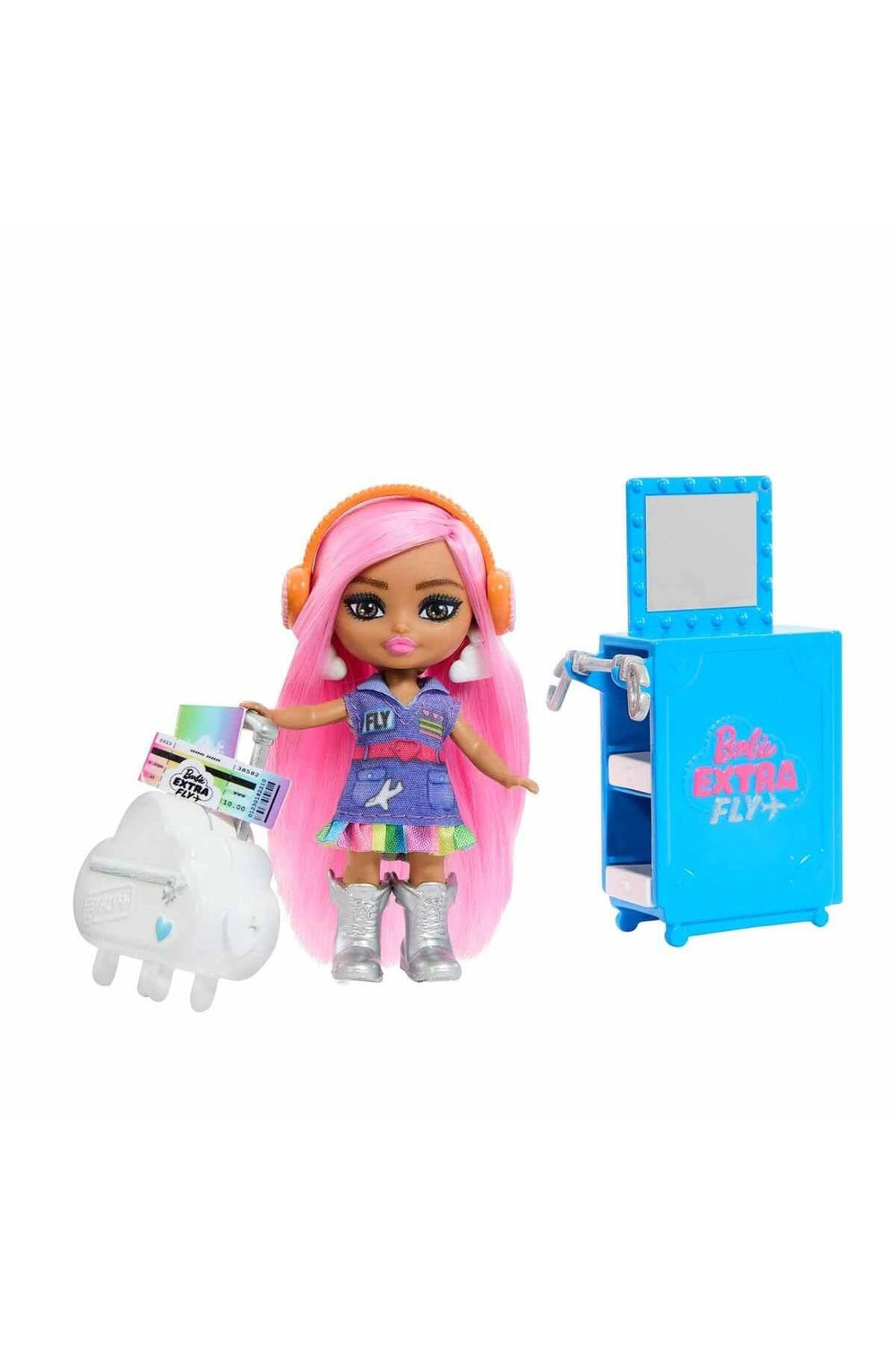 Barbie Extra Jet ve Extra Mini Minis Oyun Seti HPF72