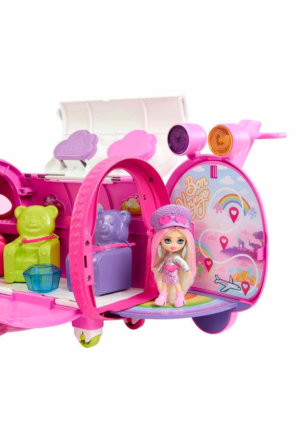 Barbie Extra Jet ve Extra Mini Minis Oyun Seti HPF72