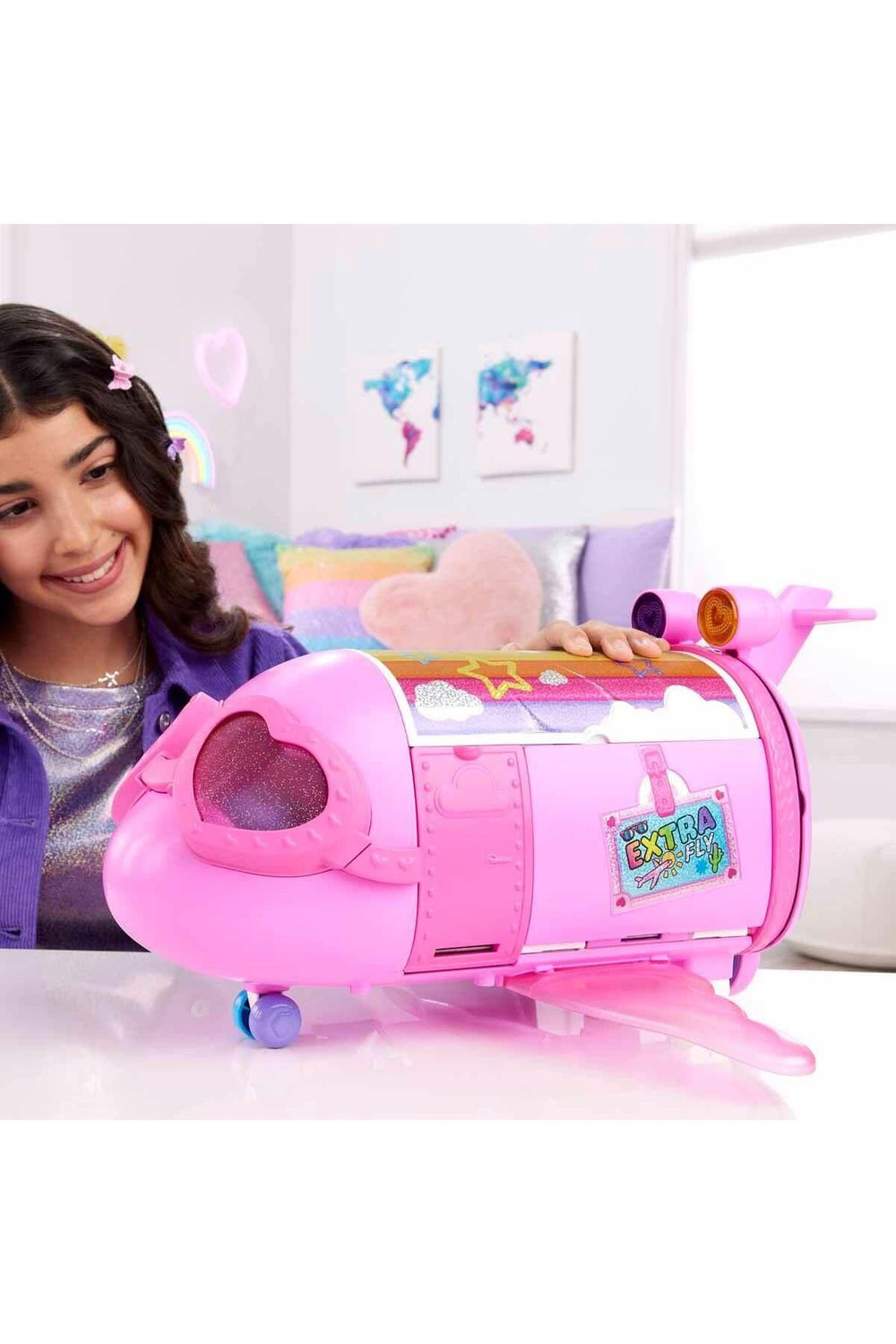 Barbie Extra Jet ve Extra Mini Minis Oyun Seti HPF72