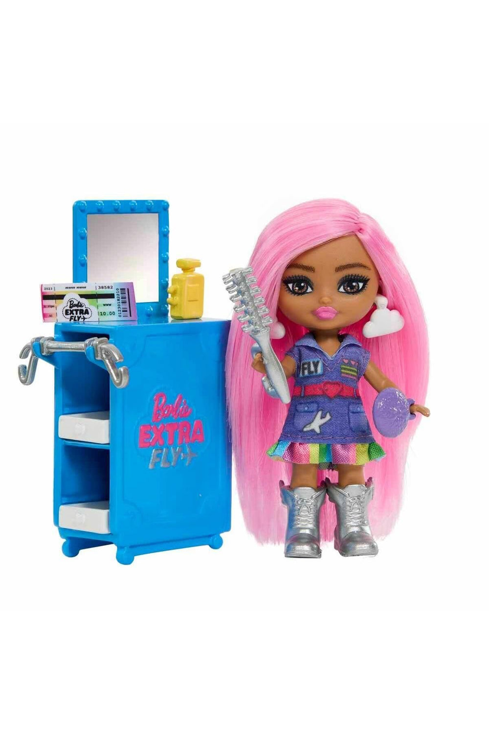 Barbie Extra Jet ve Extra Mini Minis Oyun Seti HPF72