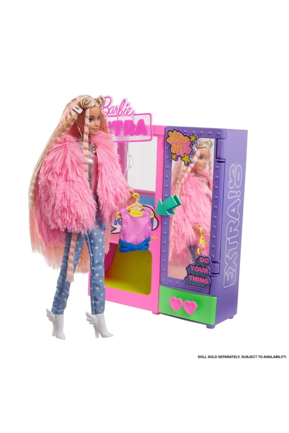 Barbie Extra Kıyafet Otomatı Oyun Seti Hfg75