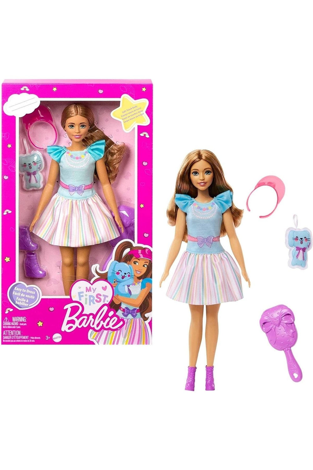 Barbie My First Barbie Ilk Barbie Bebeğim Serisi Bebekleri Teresa HLL21