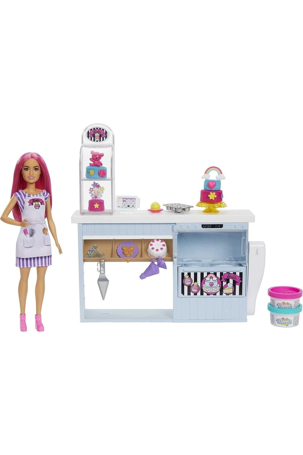 Barbie Oyuncak Pasta Dükkanı Oyun Seti