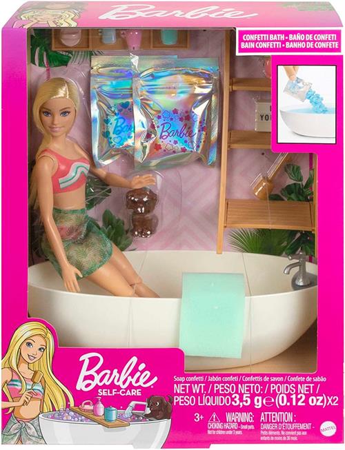 Barbie Wellness Barbi'nin Spa Günü Oyun Seti HKT92