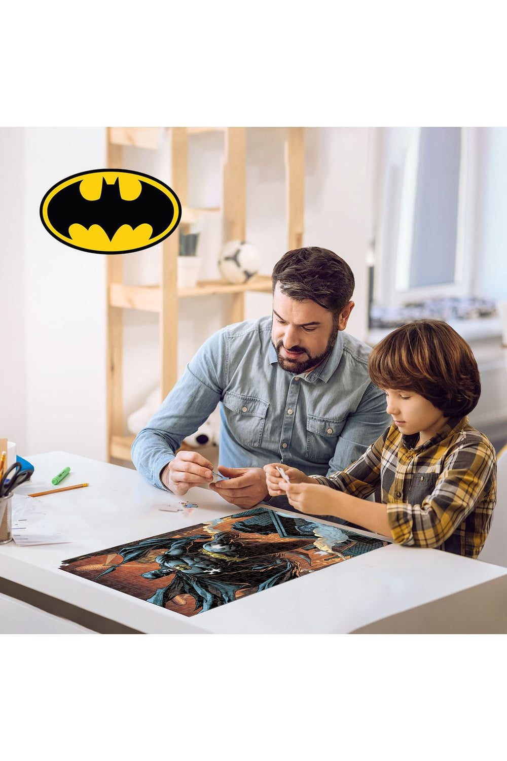 Batman 300 Parça Puzzle 35590 - Metal Kutu