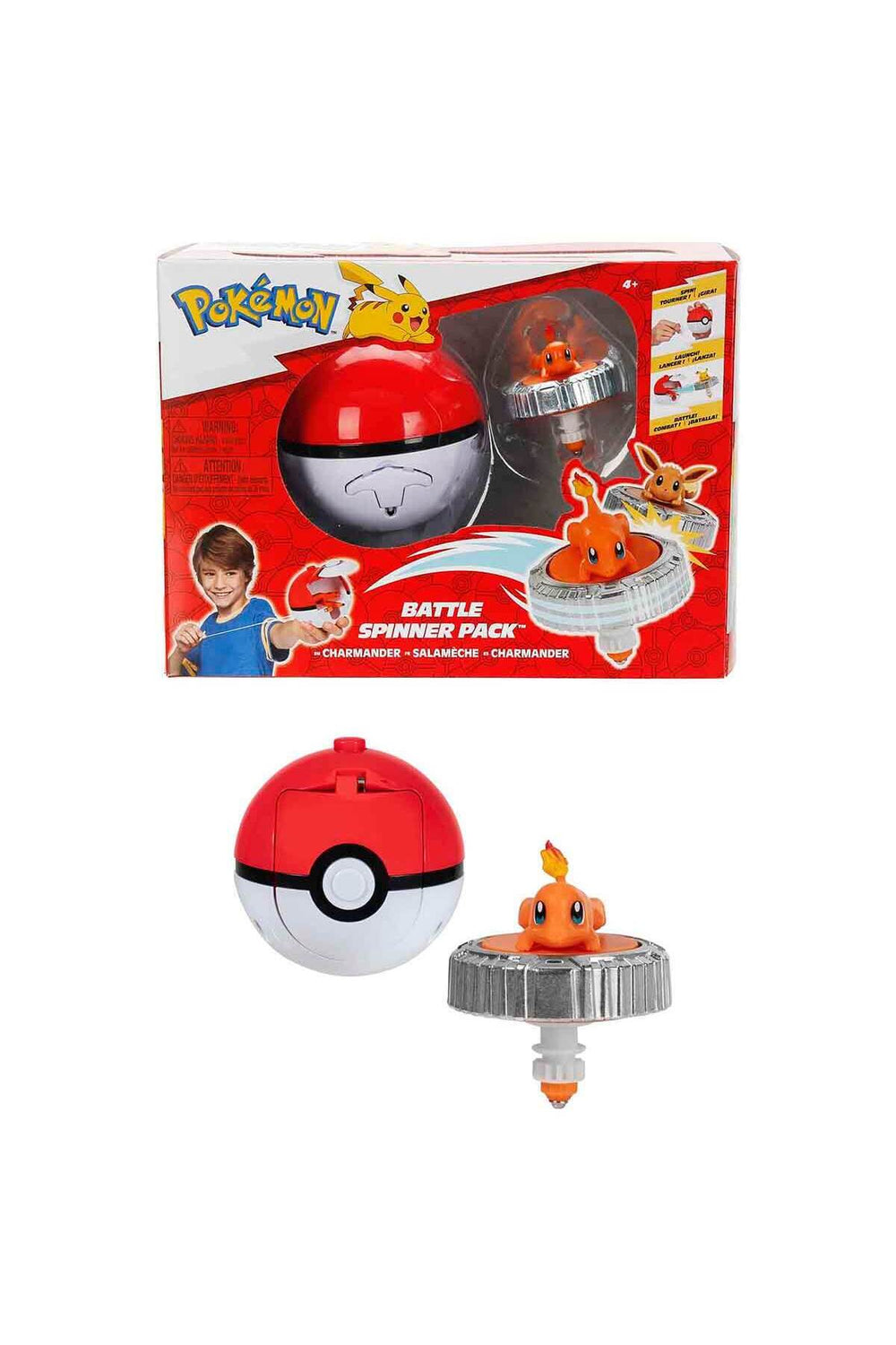 Battle Spinner Oyun Seti - Charmander