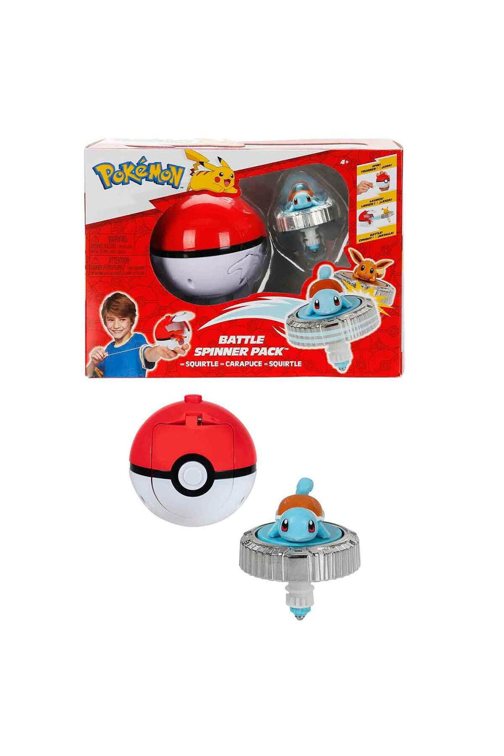 Battle Spinner Oyun Seti - Squirtle