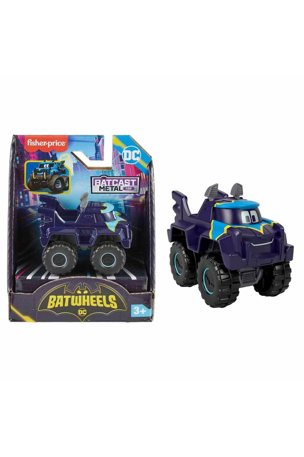 Batwheels Tekli Araç Serisi HML12 - Hml18 Buff