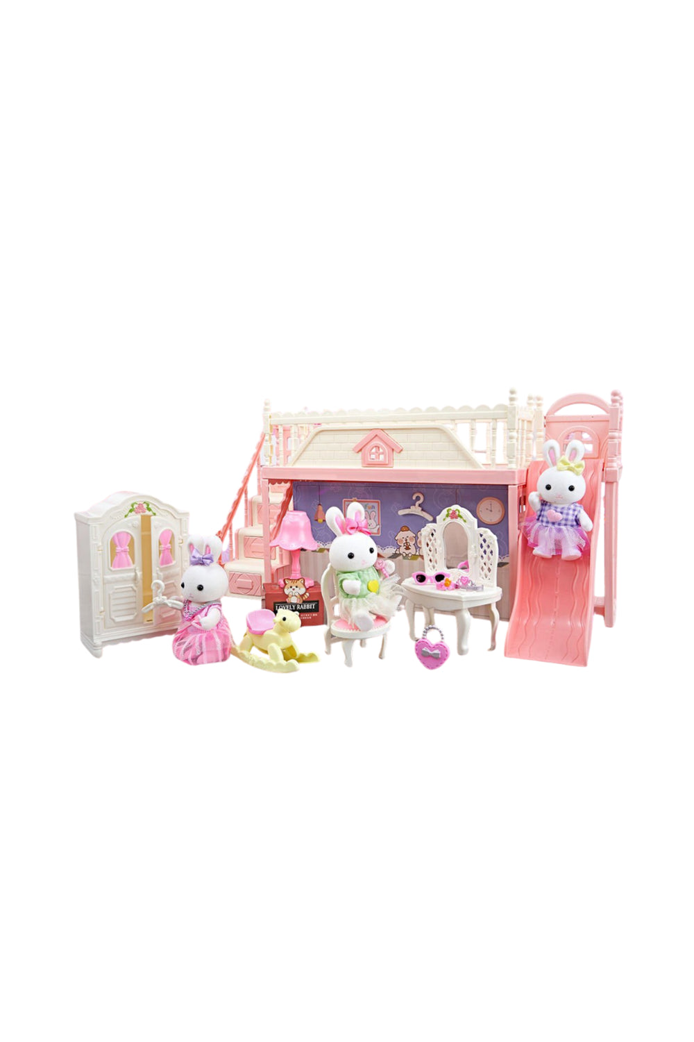 Bay Dreamy Mini Tavşan Kaydıraklı Oda Seti 6680
