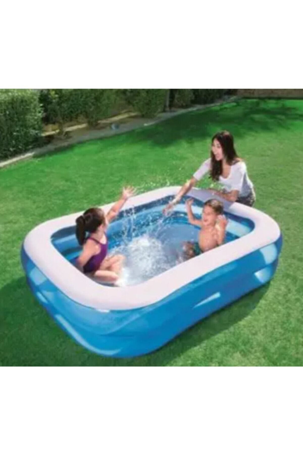 BESTWAY Jumbo Dikdörtgen Havuz 211 x 132 x 46 cm. 12819