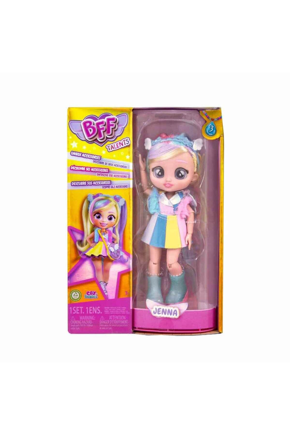 BFF Bebekler S3 Oyuncak Bebek Jenna CYM17000-J