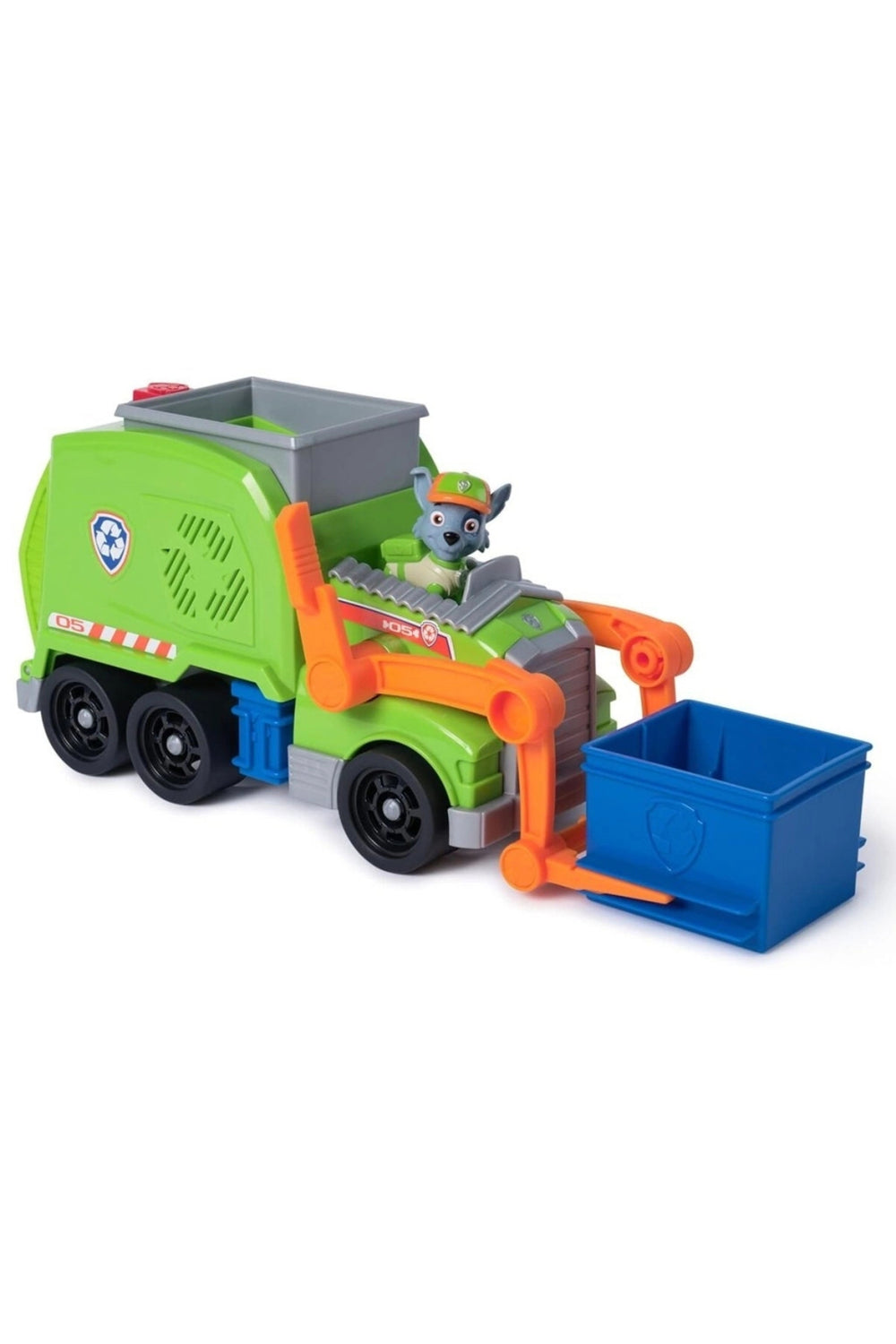 BFS SPM-6071248 PaW Patrol Rocky ile Crush N Roll Geri Dönüşüm Kamyonu