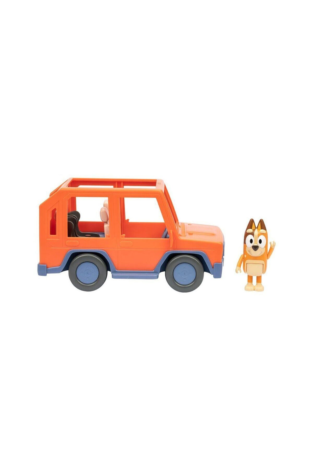 BLUEY 17661 Bluey 4x4 Büyük Araç ve Chilli Figür Set