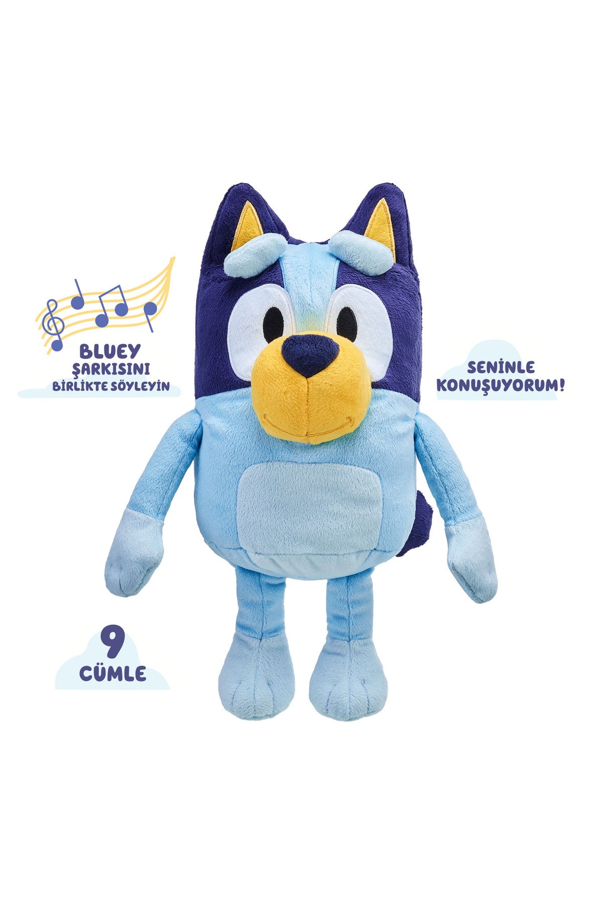 Bluey Türkçe Konuşan Pelüş Figür 35 cm 17631