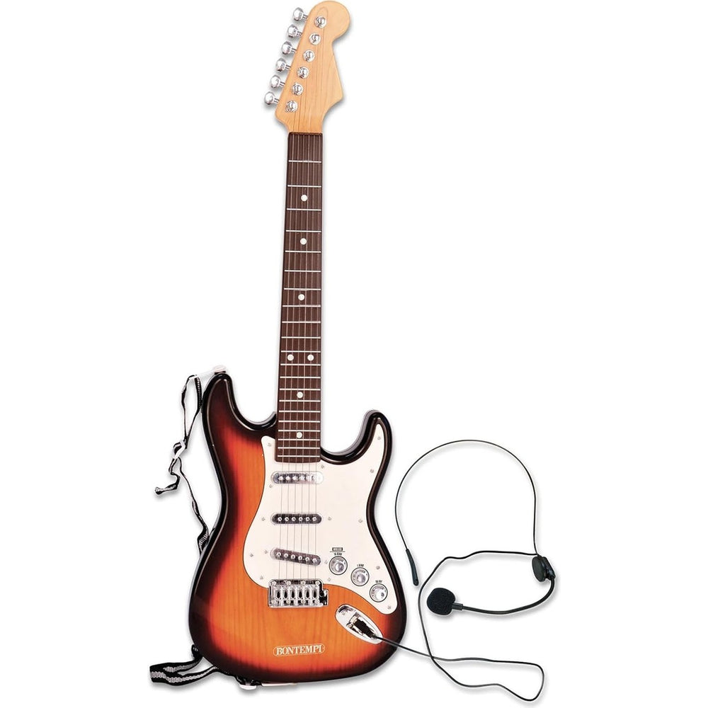 Bontempi Kafa Mikrofonlu Elektronik Rock Gitar 67 cm