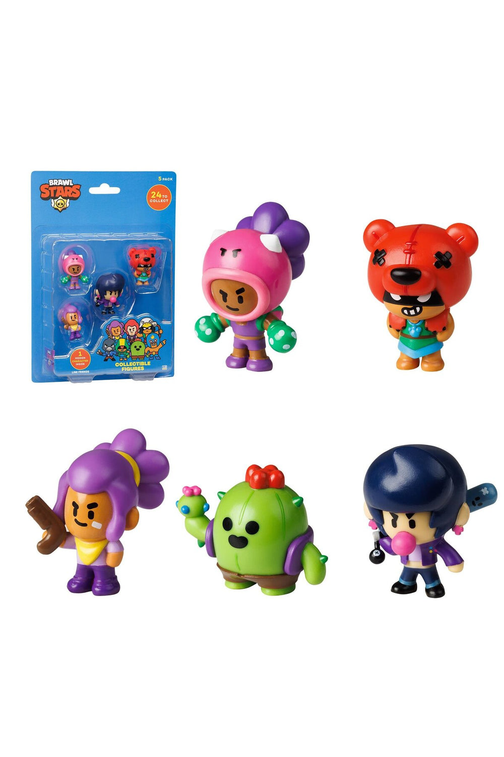 Brawl Stars 5 li Figür Seti BRW2040 81186 Model 1