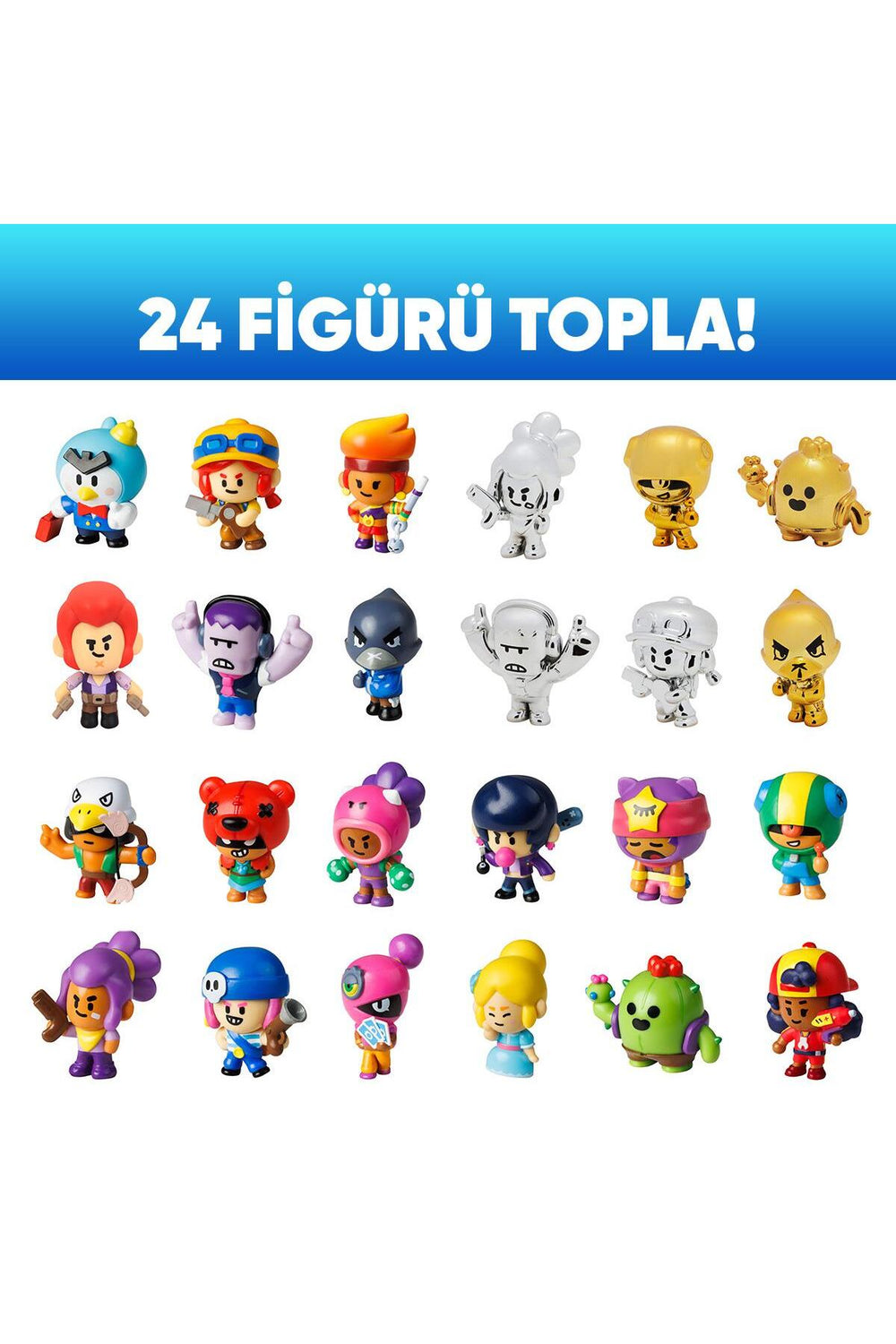 Brawl Stars 5 li Figür Seti BRW2040 81186 Model 1