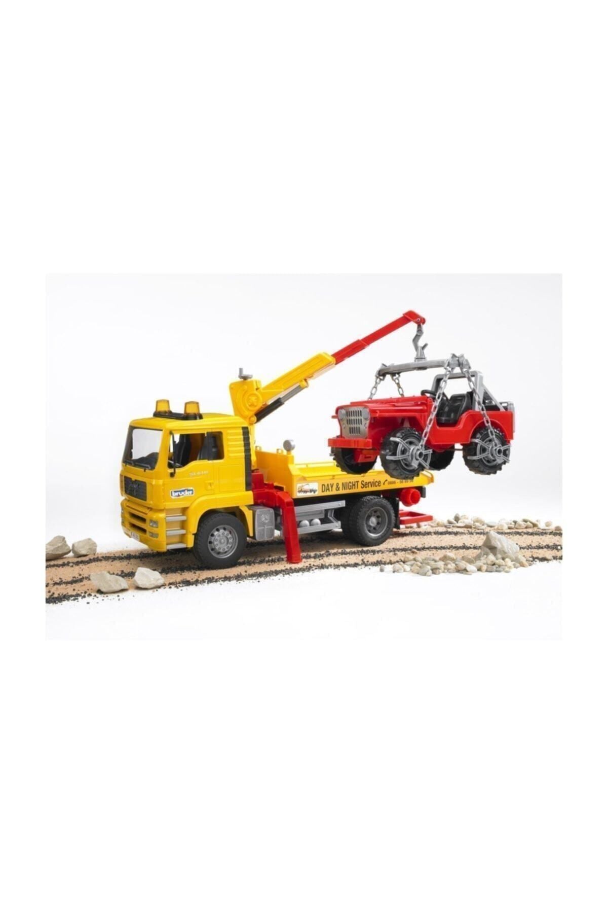 Bruder Man Araba Çekici & Jeep - Br02750