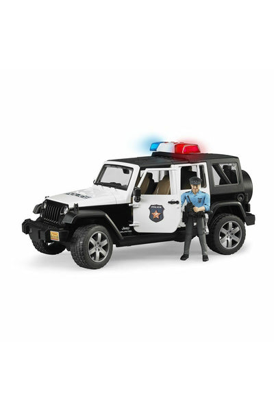 Bruder Oyuncak Jeep Wrangler Ur Polis Aracı ve Memur Br02526