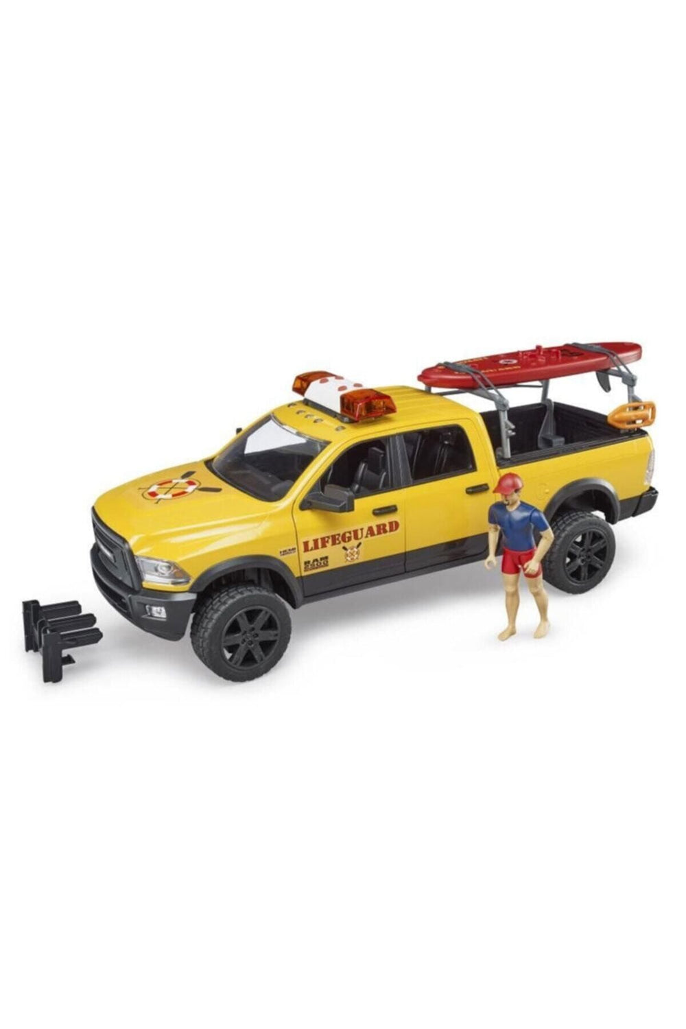Bruder Oyuncak Ram Cankurtaran Aracı Figür-sörf Tahtası Br02506