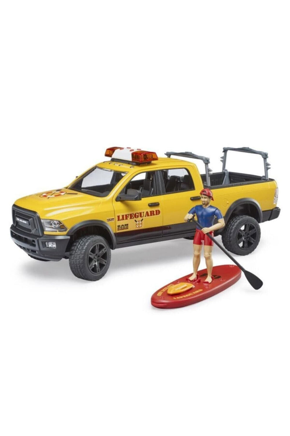 Bruder Oyuncak Ram Cankurtaran Aracı Figür-sörf Tahtası Br02506