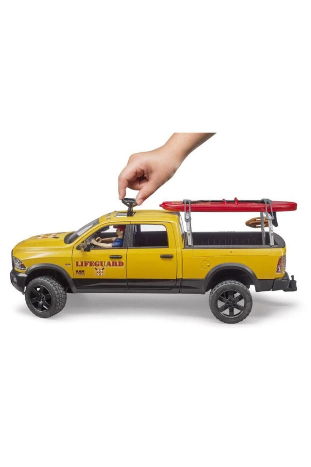 Bruder Oyuncak Ram Cankurtaran Aracı Figür-sörf Tahtası Br02506