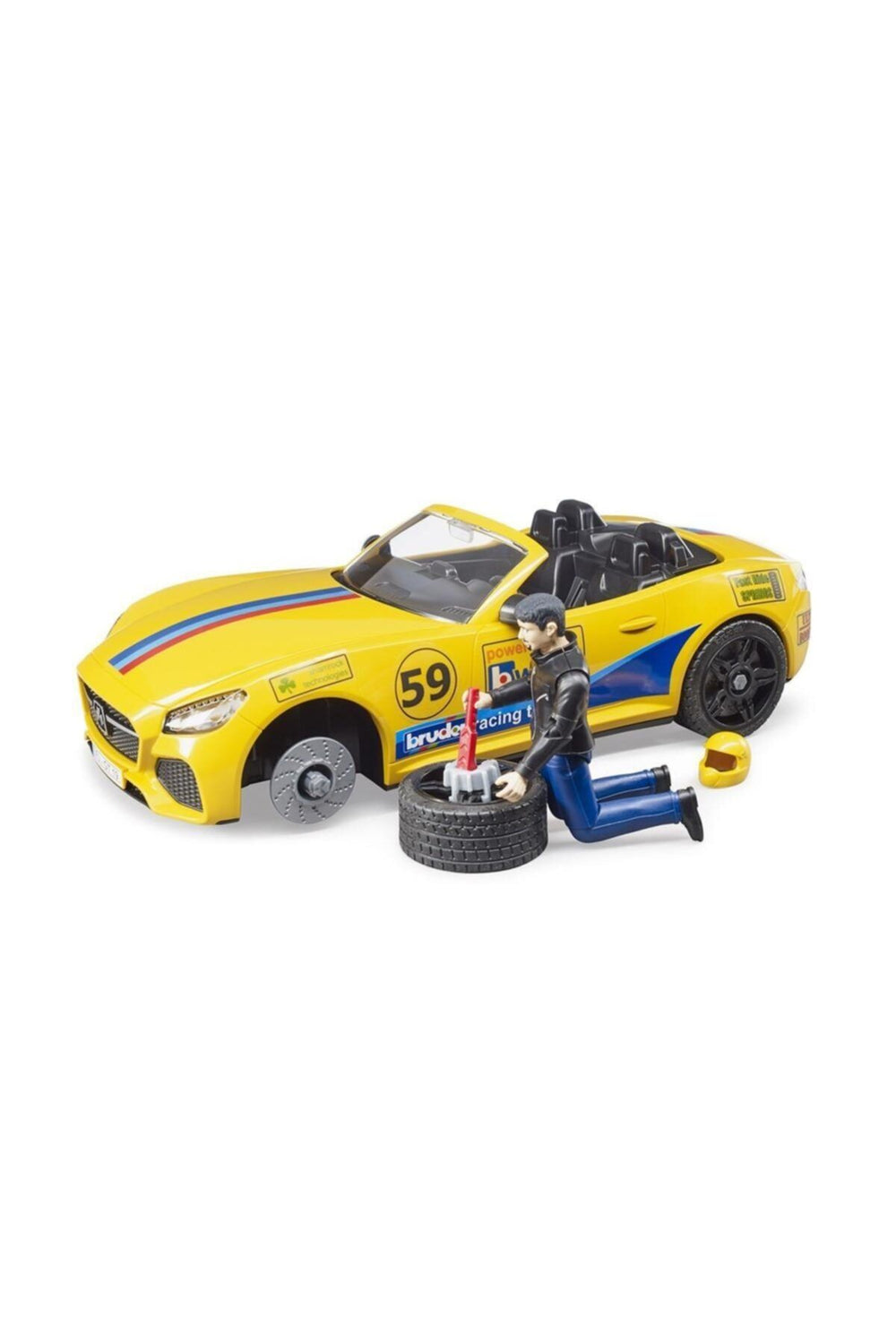 Bruder Ram 2500 Pıckup ve Roadster Yarış Arabası BR02504 Lisanslı Ürün