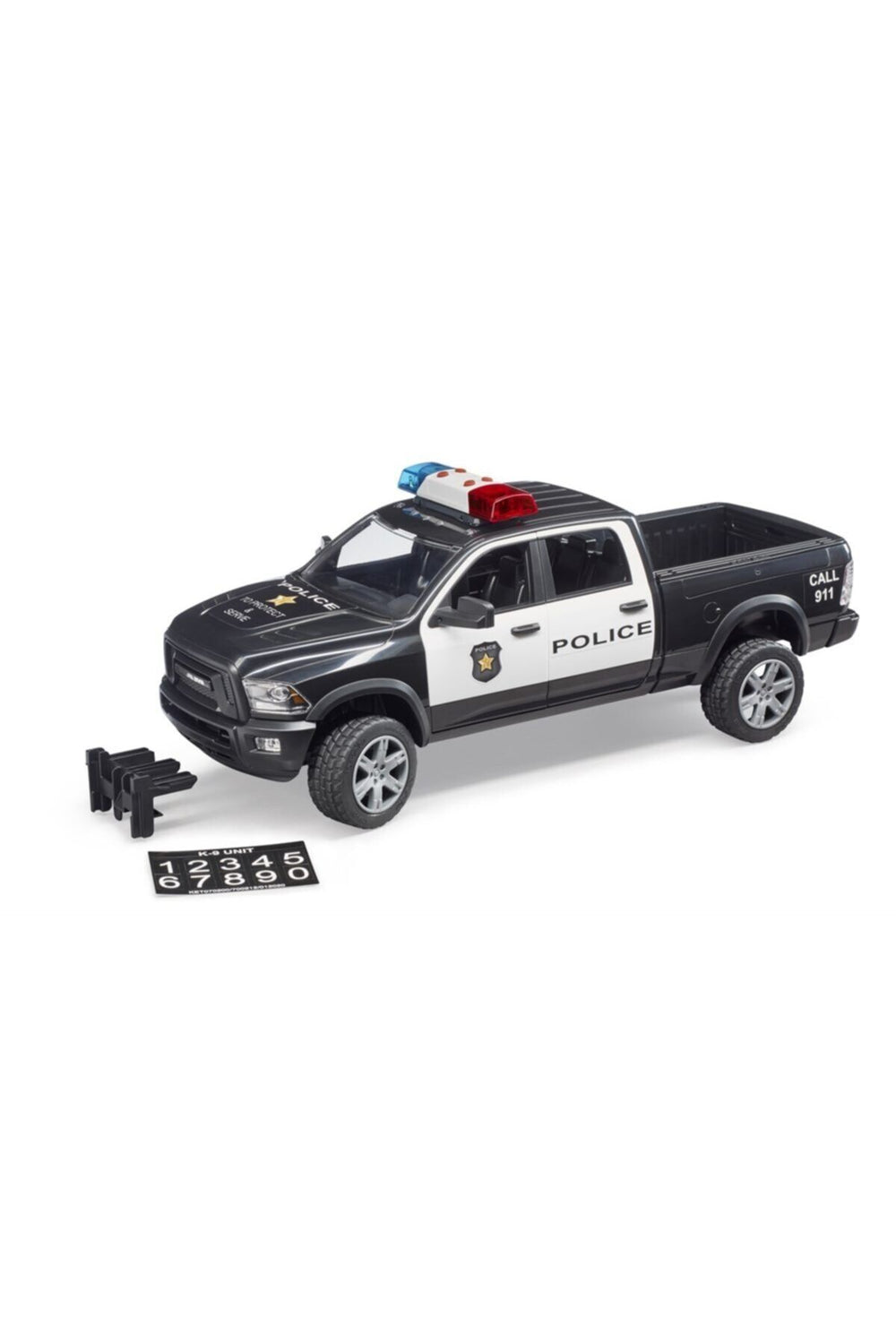 Bruder Ram 2500 Polis Araci Ve Memur Br02505