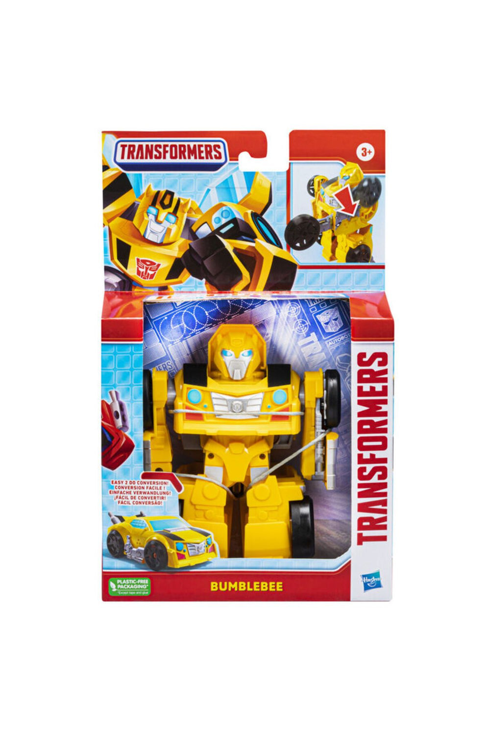 Bumblebee Dönüşen Robot ve Araba Figürü – 2’si 1 Arada Oyuncak (3+ Yaş)