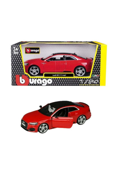 Burago Audi RS 5 COUPE Kırmızı 1/24