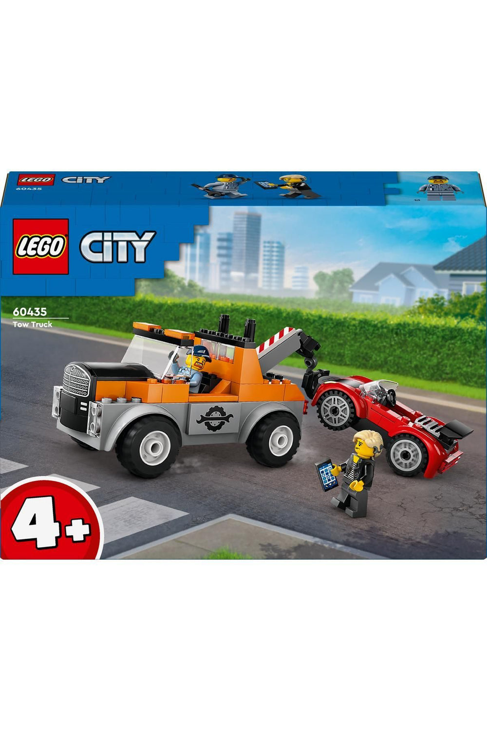 City Çekici Kamyon ve Spor Araba Tamiri 60435 - 4 Yaş ve Üzeri Çocuklar için Yaratıcı Oy