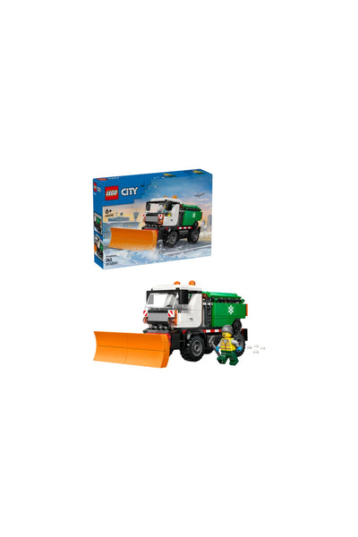 ® City Kar Küreme Aracı 60490 - 6+ Yaratıcı Oyuncak Yapım Seti (263 Parça)