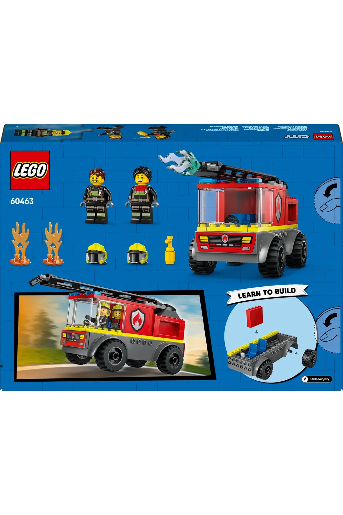 LEGO City Merdivenli İtfaiye Kamyonu 6046