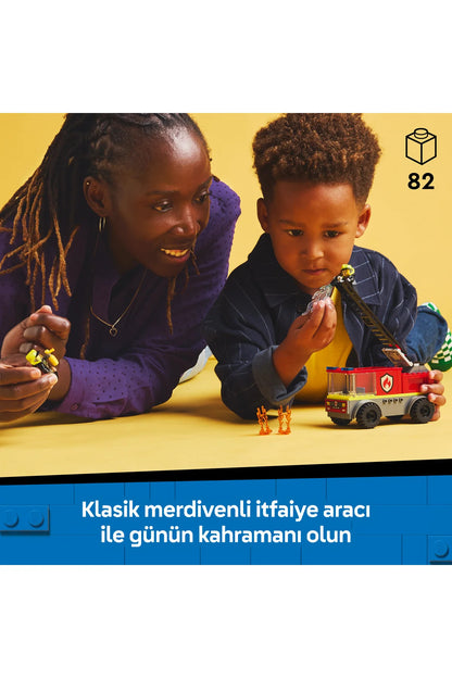 LEGO City Merdivenli İtfaiye Kamyonu 6046