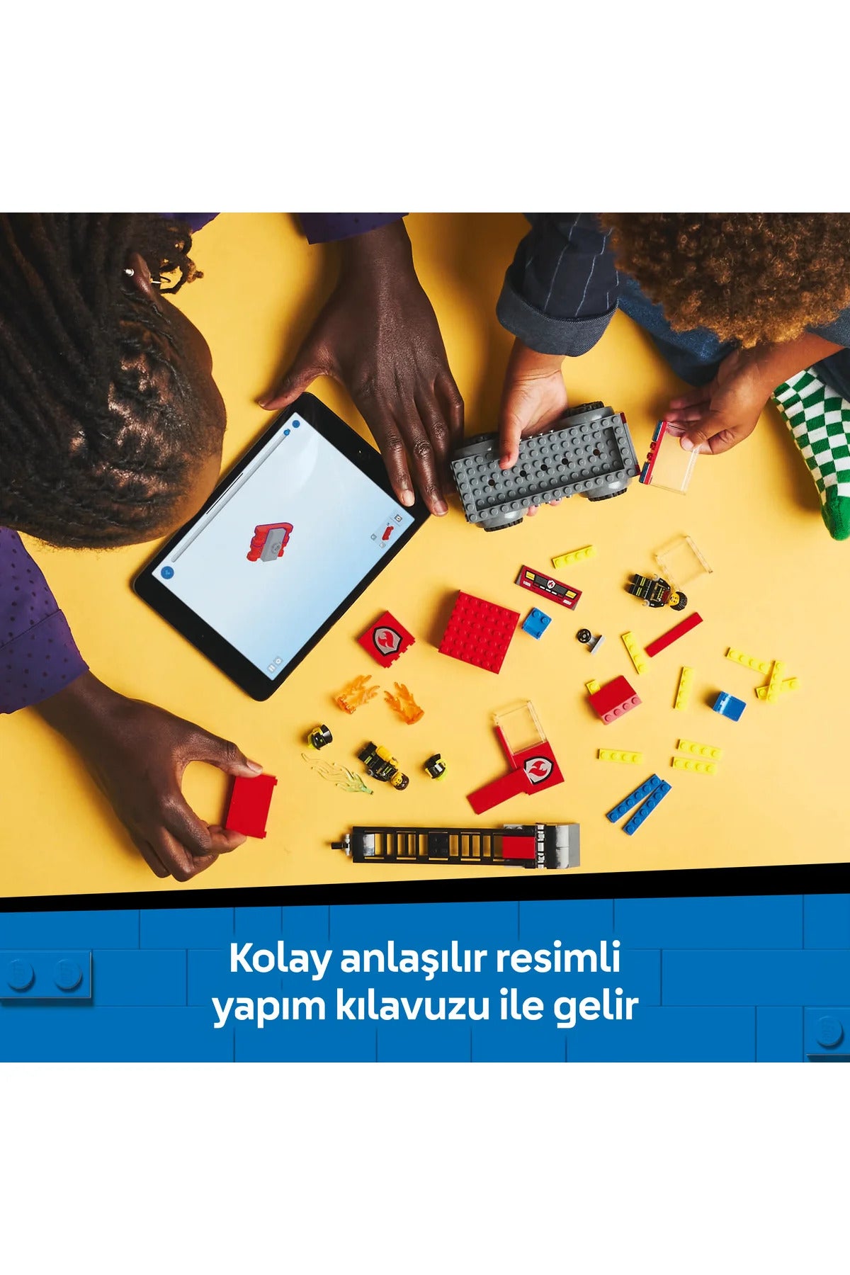 LEGO City Merdivenli İtfaiye Kamyonu 6046