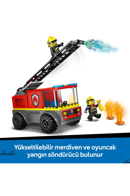 LEGO City Merdivenli İtfaiye Kamyonu 6046