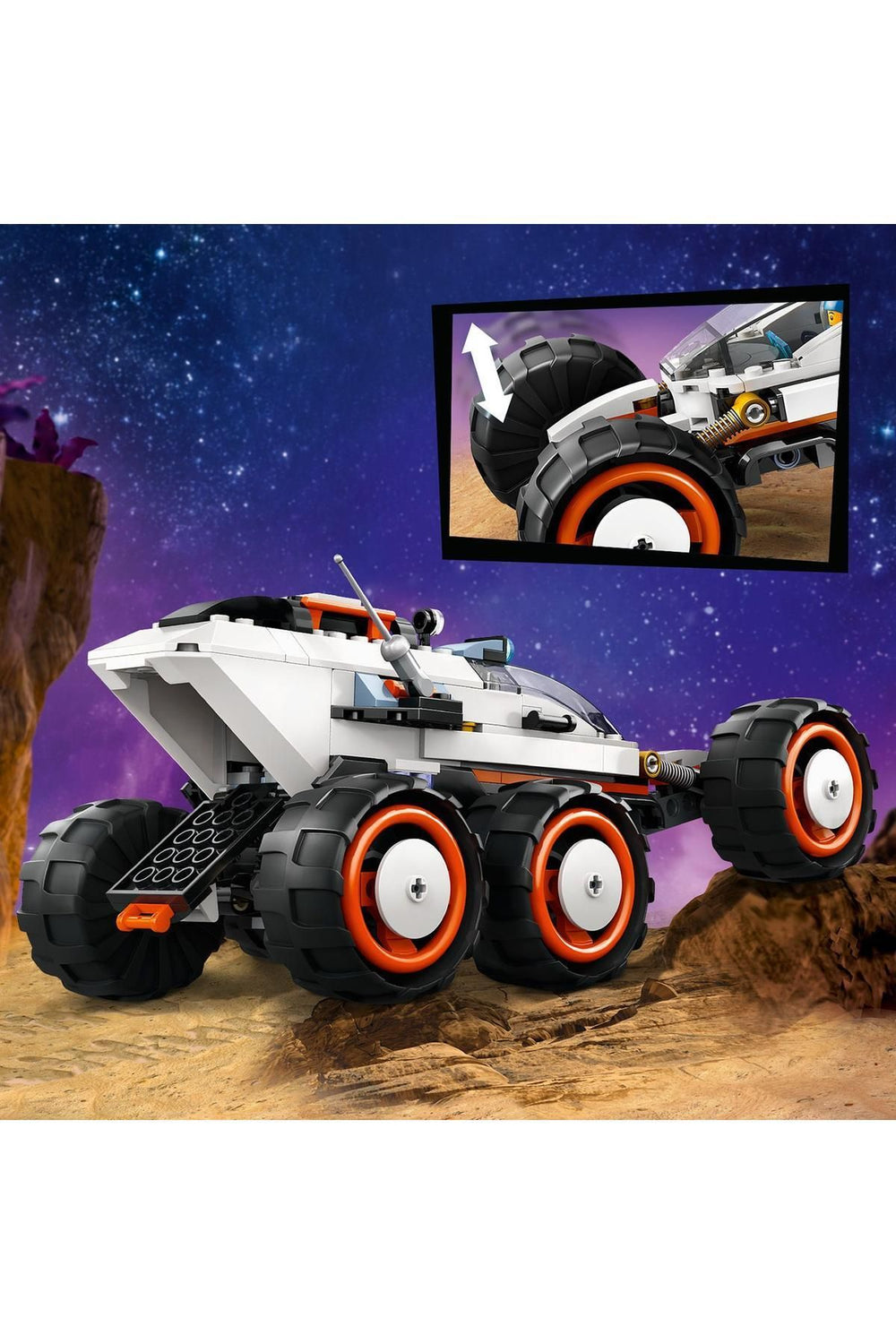 ® City Uzay Keşif Robotu ve Uzaylı Canlı 60431  - 6 Yaş ve Üzeri İçin Yapım Seti (311 Parça)