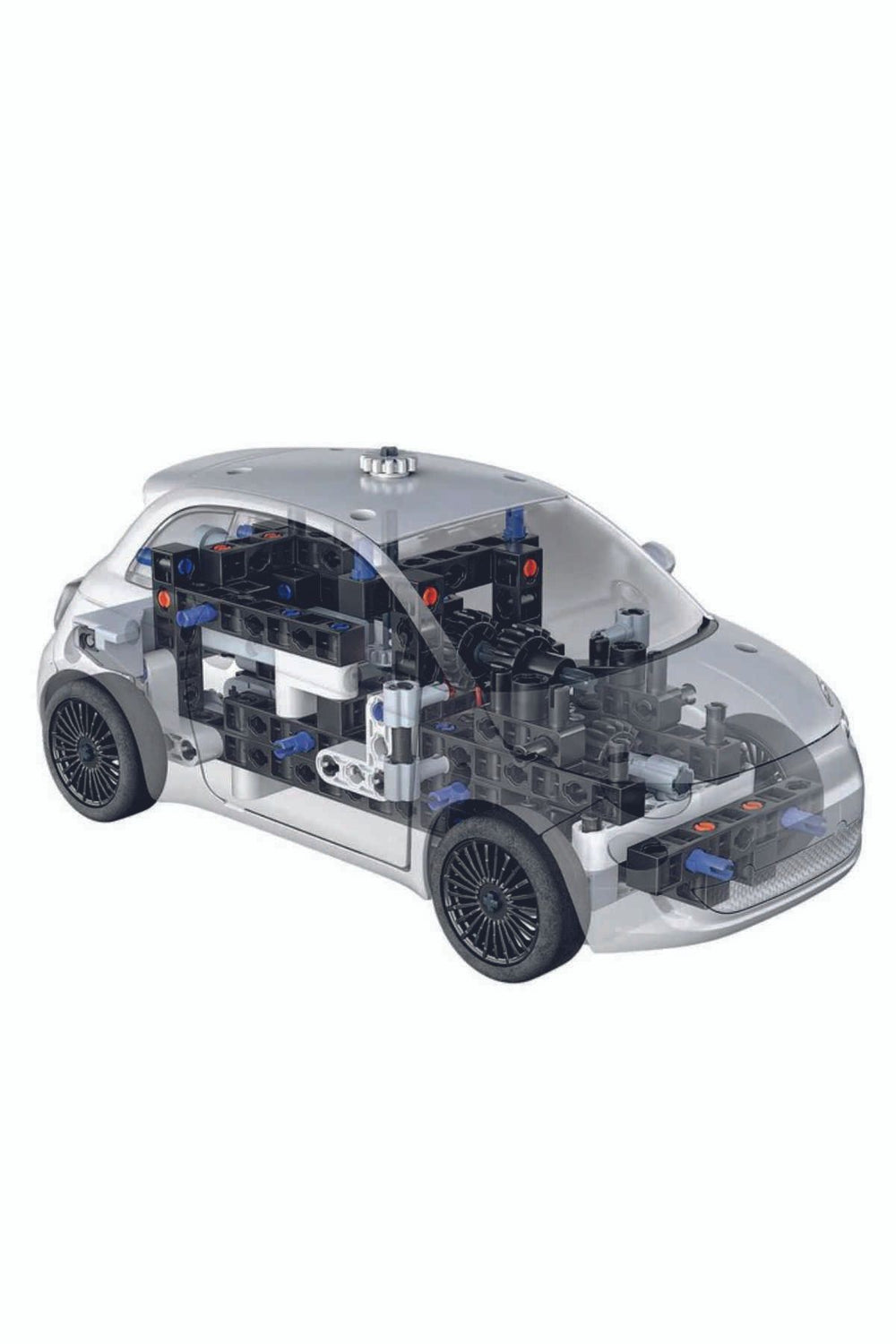 CLEMENTONI Mekanik Laboratuvarı - FIAT 500 Elektrik +8 yaş